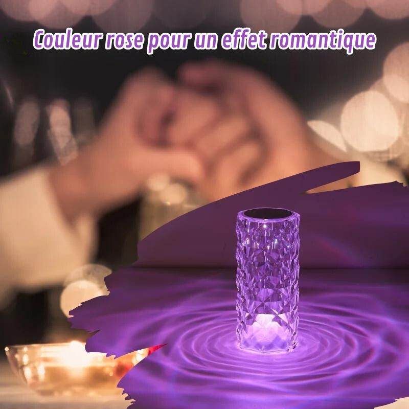 couleur rose ambience romantique
