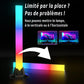 Lampe gamer 3 modes rgb colorful, rvb led rythme télécommande