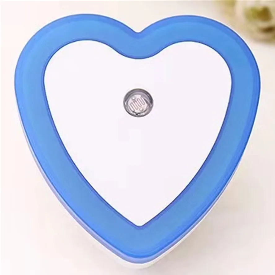 veilleuse coeur bleu