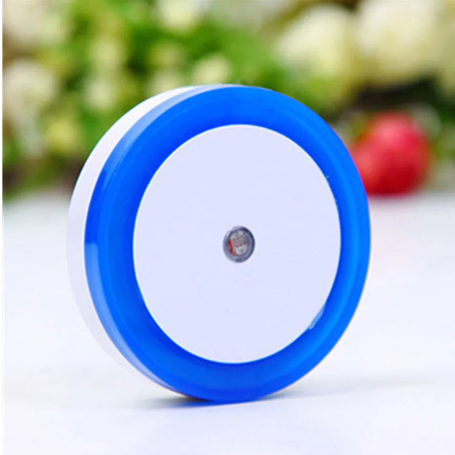 veilleuse ronde bleu