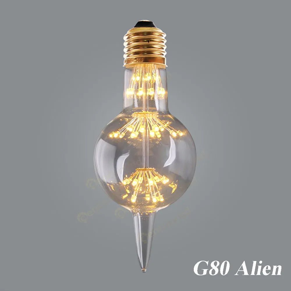Ampoule LED ST64 E27 non-variable, vintage 3W 2200K, décorative - Habitat Bois Lumière