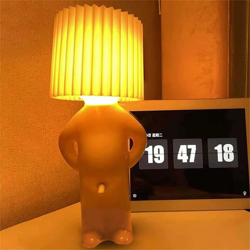 Lampe Bonhomme Zizi - Habitat Bois Lumière