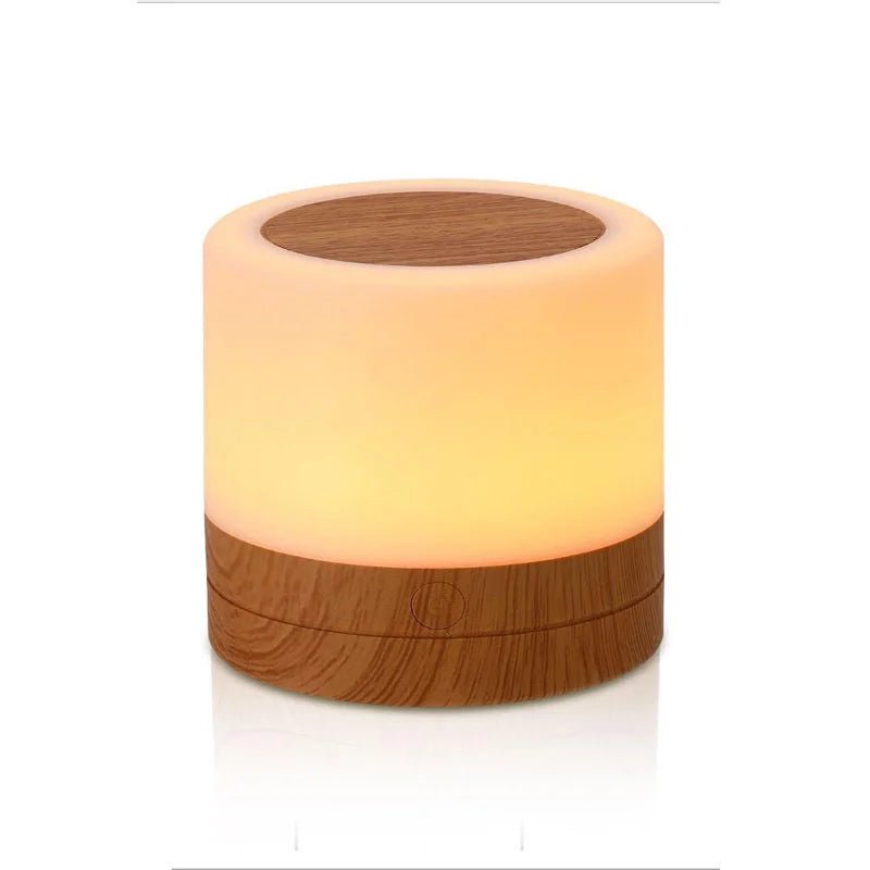 Lampe de table de chevet à capteur tactile LED variable 7 couleurs - Habitat Bois Lumière