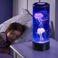 Lampe méduse changeante de couleur alimentée par USB/piles, veilleuse - Habitat Bois Lumière