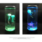 Lampe méduse changeante de couleur alimentée par USB/piles, veilleuse - Habitat Bois Lumière