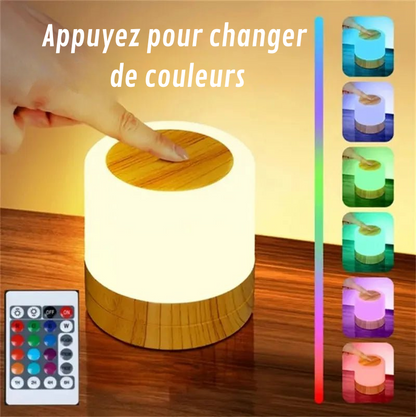 mini lampe veilleuse led 7 couleurs