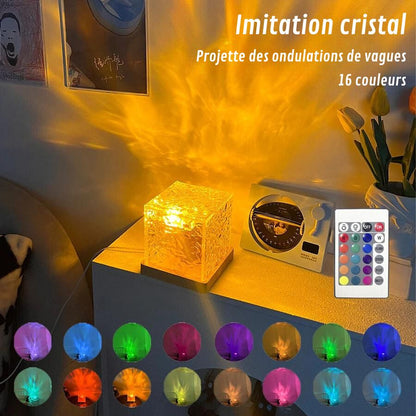 Lampe ondulation vague