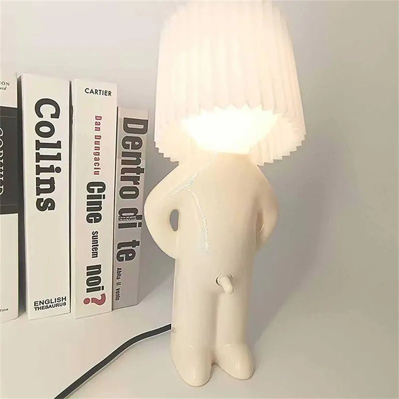Lampe Bonhomme Zizi - Habitat Bois Lumière