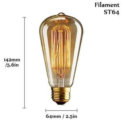 Porte-lampe en laiton de style industriel vintage pour décoration - Habitat Bois Lumière