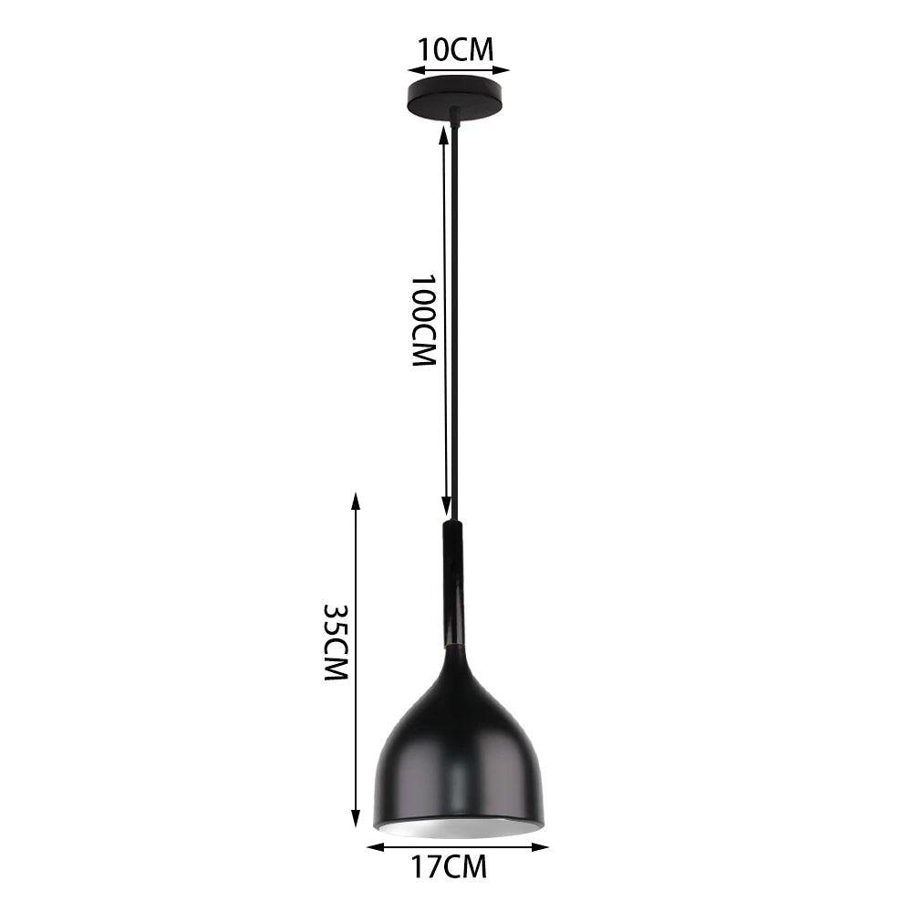 Suspensions industrielles en bois, abat-jour E27, luminaires suspendus - Habitat Bois Lumière